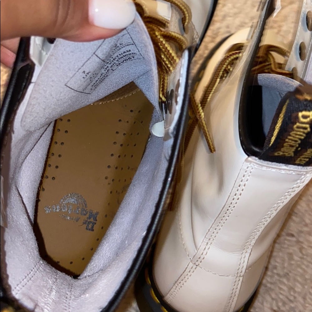 White Dr. Martens - Picture 5 of 5